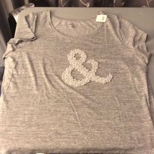 NWT LANE BRYANT BEADED TOP SZ 26/28